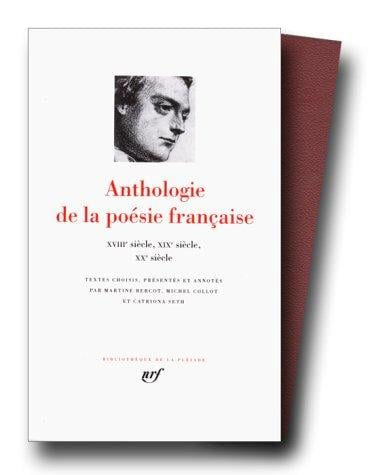 Anthologie de la poésie française