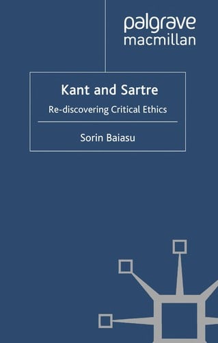 Kant and Sartre