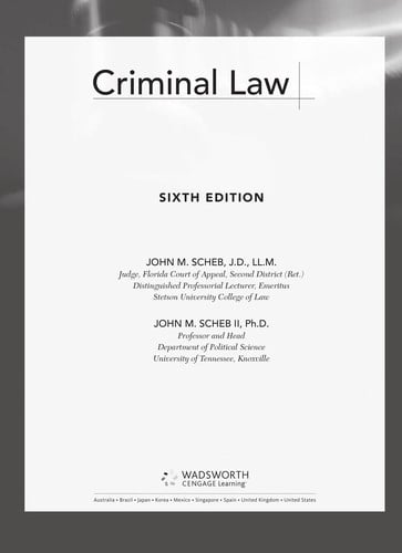 Criminal law