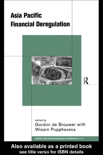 Asia Pacific financial deregulation