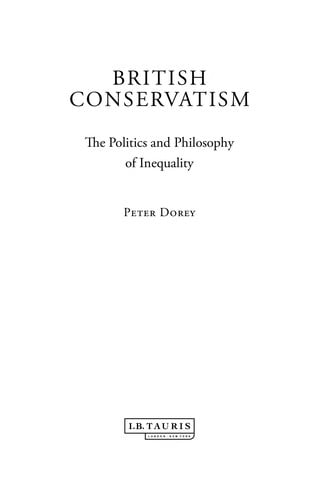 British Conservatism