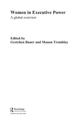 Women in executive power