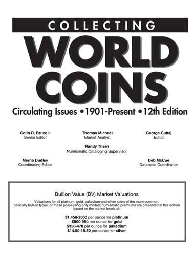Collecting world coins