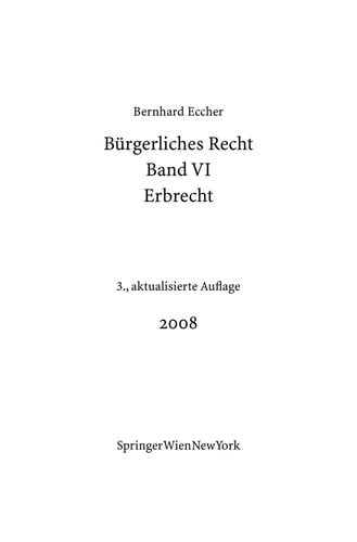 Bu rgerliches Recht