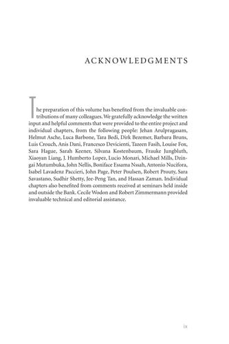 Analyzing the distributional impact of reforms