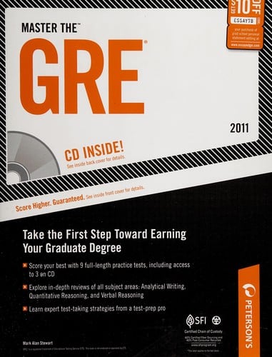 Peterson's master the GRE 2011