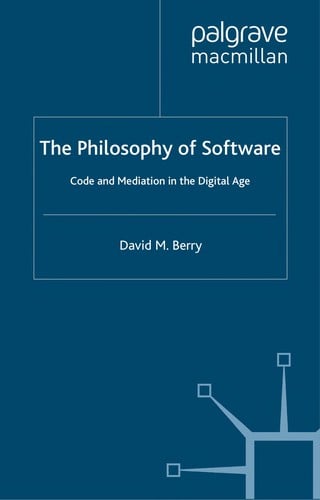 The philosophy of software