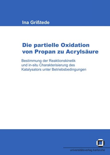 Die partielle Oxidation von Propan zu Acrylsa ure