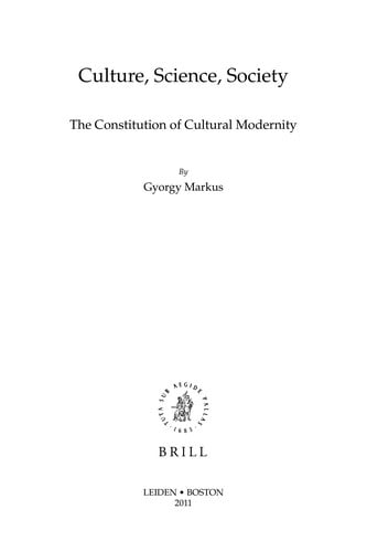 Culture, science, society