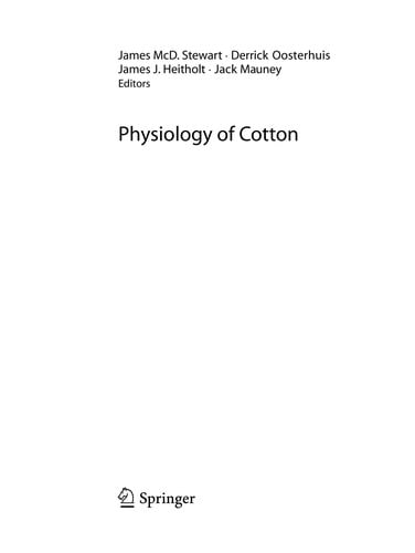 Physiology of Cotton