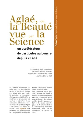 La chimie et l'art