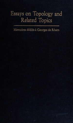 Essays on topology and related topics