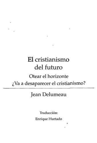 El cristianismo del futuro