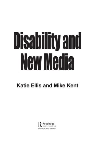 Disability and new media