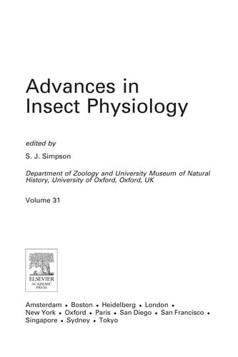 Advances in Insect Physiology