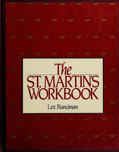 The St. Martin's workbook