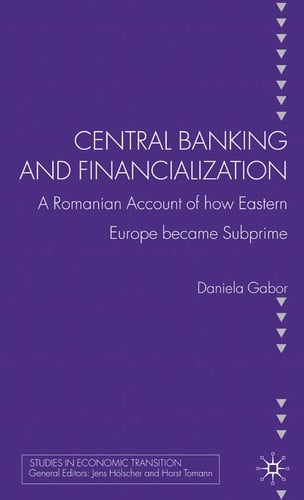Central banking and financialization