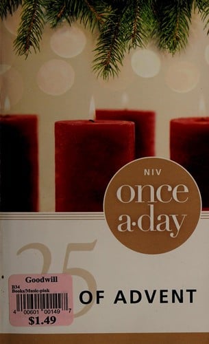 Once-a-day, 25 days of Advent devotional