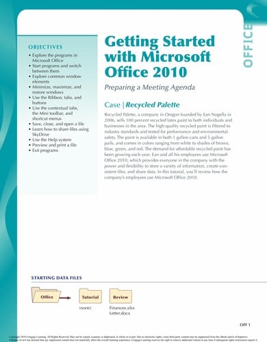 New perspectives on Microsoft Access 2010