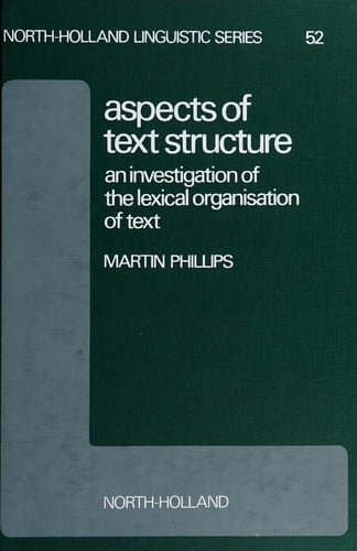 Aspects of text structure