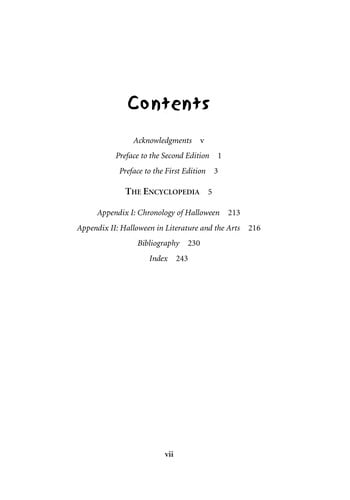 The Halloween encyclopedia