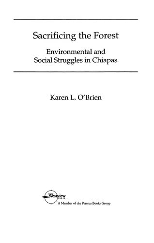 Sacrificing the forest