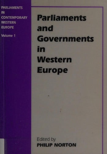 Parliaments and pressure groups in Western Europe