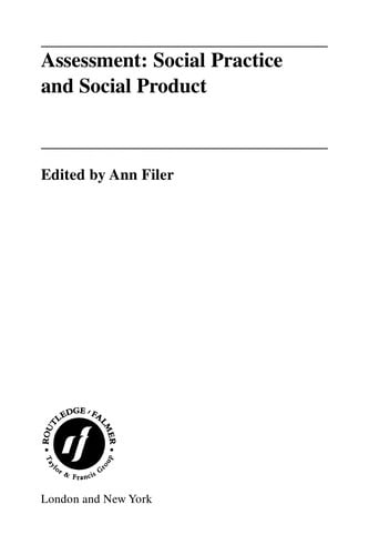 Educational assessment and testing