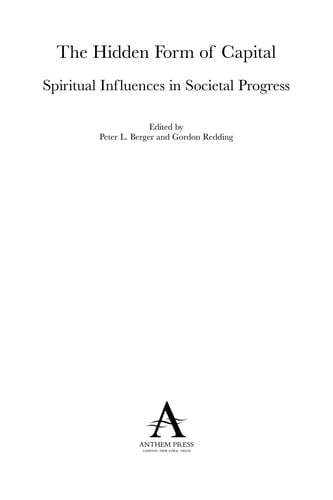 The hidden form of capital