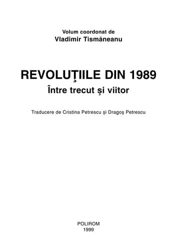 Revolut Œiile din 1989