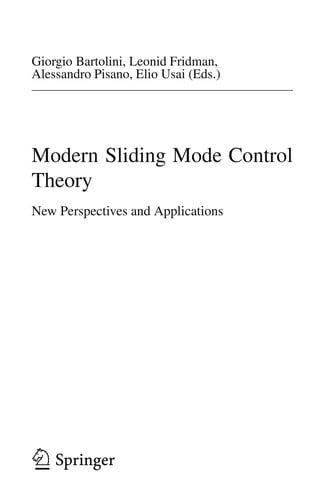 Modern sliding mode control theory