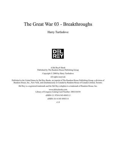 Breakthroughs