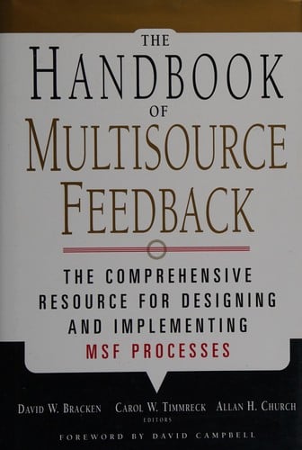 The handbook of multisource feedback