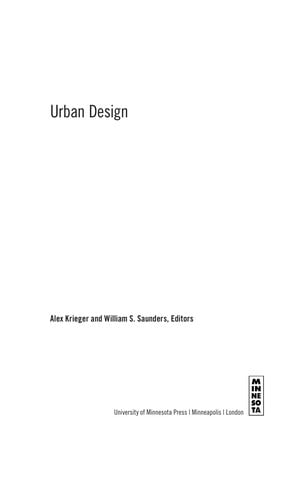 Urban design