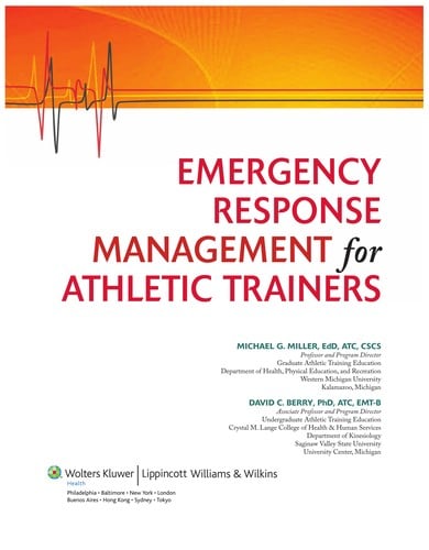 Emergency response management for athletic trainers
