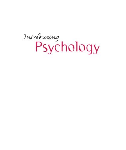Introducing psychology