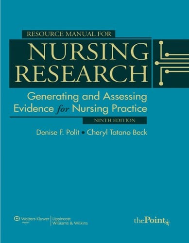 Resource manual for nursing research