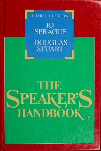 The speaker's handbook