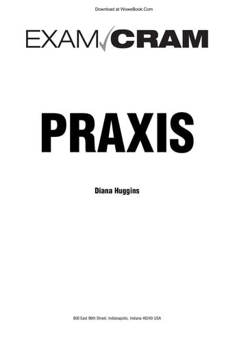 PRAXIS exam cram