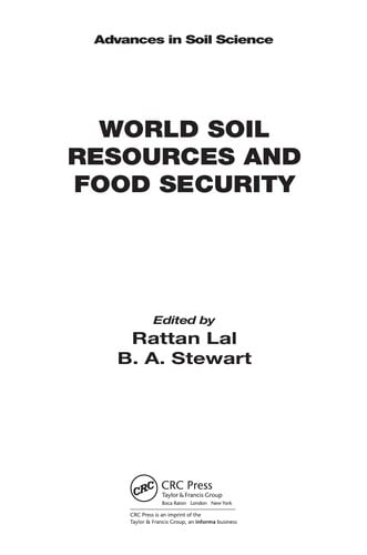 World soil resources and food security