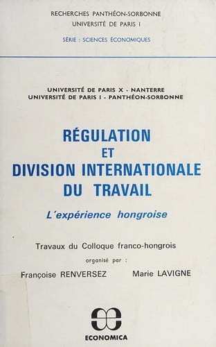 Régulation et division internationale du travail