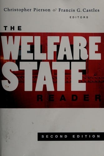 The welfare state reader