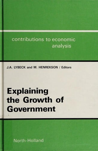Explaining the growth of government