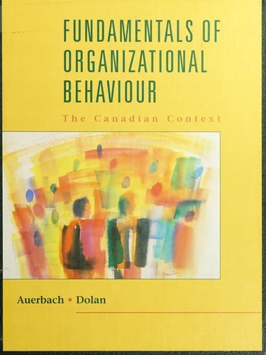 Fundamentals of organizational behaviour