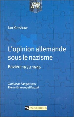 Opinion allemande sous le nazisme