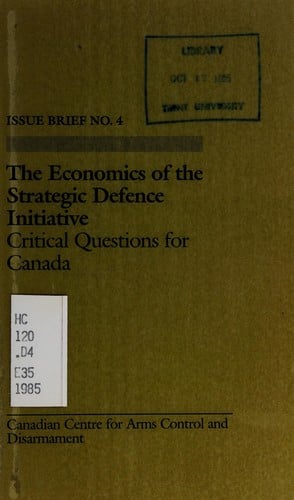 The Economics of the Strategic Defence Initiative
