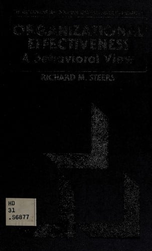 Organizational effectiveness