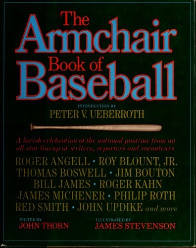 The armchair book of baseball