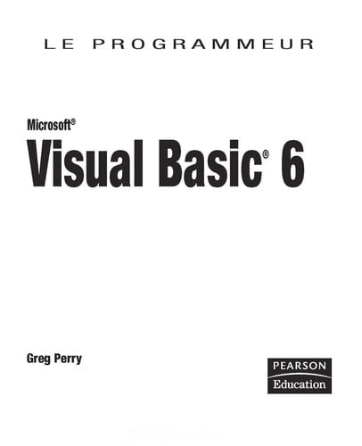 Microsoft Visual Basic 6