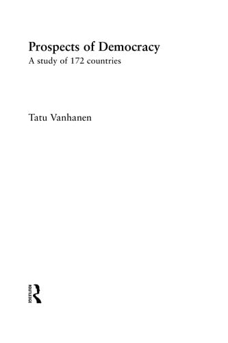 Prospects of democracy